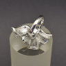 Коктейльное кольцо с кристаллами Сваровски 31659. Оптом.