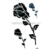 Временная татуировка Розы 33789